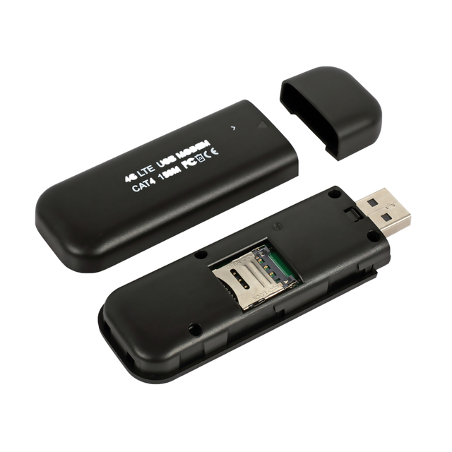 QLINK Unlocked Mini 4G LTE USB Wireless Router with WiFi Hotspot Modem Internal SIM Card Slot 150Mbps Download/50Mbps Upload