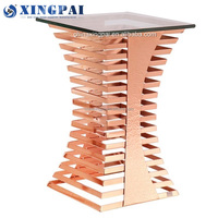 Présentoir de Buffet XINGPAI Prix Usine en Acier Inoxydable, Supports de Buffet, Ensemble de Présentoirs à Gâteaux et Desserts pour Mariages et Traiteurs