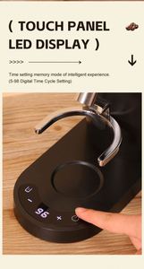 Nouvelle machine à café électrique à meules coniques pour usage domestique et commercial, batterie rechargeable, garantie 1 an, capacité 135, écran LED - Product Image 2