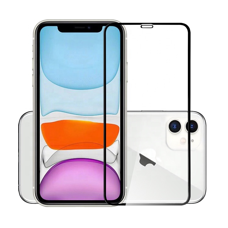 Новое поступление, идеально подходит для Iphone 12 13, шелковая печать, закаленное стекло, Защита экрана для Iphone 11 pro