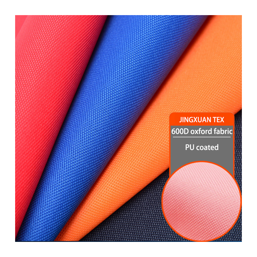 100% 72T 600D полиэстер Оксфорд 600D ткань Оксфорд с полиуретановым покрытием