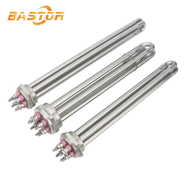 Stainless Steel Tubular Resistance Electric Coil Dc 12v 24v 48v Heat Water Immersion Heater element
