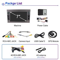 Autoradio Android CarPlay universel pour Opel Astra H J 2004 Vectra Vauxhall Antara Zafira Corsa C D Vivaro Meriva Veda