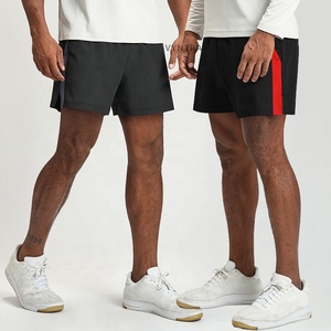 Pantaloncini sportivi sportivi sportivi da uomo ad asciugatura rapida con tasche - Product Image 4