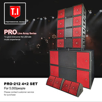 Nouveau haut-parleur jumeau de 12 pouces à trois fils avec subwoofer de 21 pouces et basses de 1200W Système de sonorisation extérieur puissant de 1200W nouvellement conçu