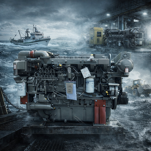 <span class=keywords><strong>Motor</strong></span> Intraborda Yuchai YC6M YC6MJ YC6MJ410-C20, <span class=keywords><strong>Motor</strong></span> Diésel Marino de 410 HP, 4 Tiempos, 6 Cilindros, Propulsión para Barcos - Product Image 1