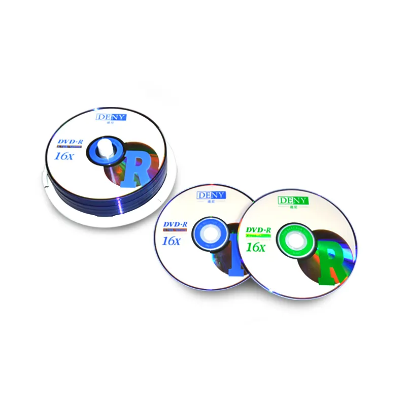 Professional wholesale blank bulk 16x dvd disk with shrink wrap package