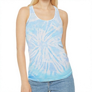 Débardeur Tie & Dye pour femmes, vente en gros, personnalisé pour femmes, débardeur de sport pour femmes, débardeur Tie & Dye personnalisé pour femmes - Product Image 1