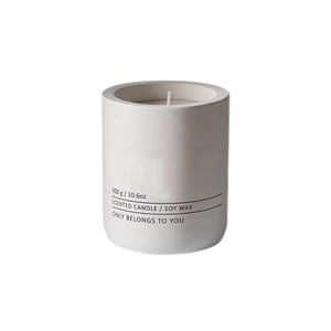 Vela de cerámica creativa al por mayor diseño de viento minimalista para aromaterapia para ocasiones navideñas y del Día del Padre - Product Image 6