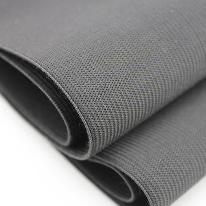 Tricoté en polyester plat de haute qualité 1/1.2 /1.5 /2 /2.5 /3 /4/5/<span class=keywords><strong>6</strong></span> Bande élastique noire de <span class=keywords><strong>6</strong></span> pouces de large - Product Image 5