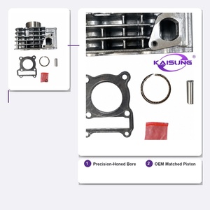 Kit de bloc-cylindres haute performance KAISUNG pour Yamaha SIRIUS <span class=keywords><strong>110</strong></span> 5TN C8, pièces de moteur, jeu complet de joints de piston - Product Image 3
