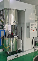 Mélangeur à dispersion planétaire DPM-200L en acier inoxydable, équipement de mélange industriel de grande capacité avec boîte de vitesses à revêtement