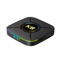 HK1 RBOX K8 MINI Android 14 TV BOX RK3518 Quad Core 2GB RAM 16GB ROM Dual Wifi 6 BT 4K 2GB 16GB Smart TV Stick TV Set-top Box