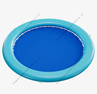 Plateforme flottante personnalisée, coussin rond, hamac gonflable flottant pour la mer et le lac