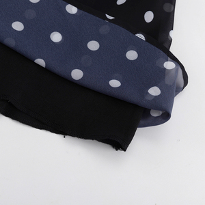 Completo Primaverile 2026 per Donna, Due Pezzi Alla Moda ed Eleganti in Chiffon a Pois, Set Gonna e Camicetta - Product Image 6