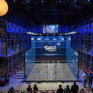 สนามสควอชกระจกคุณภาพดีพร้อมจุดเซรามิก ขายส่ง - Product Image 2