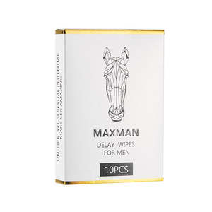Natural Formula Male Delay Wipes Safe Reliable Male Delay Wipes Long Lasting Intimate Care <strong>Sexual</strong> Health Wipes - Product Image 1