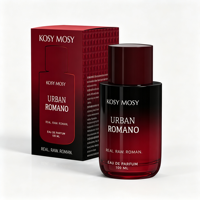 Collection Kosy Mosy Beauty Urban Romano Charcoal Grey Stone Intense Dark Wood Trail Bitter Dark Fruit Nuance 100ml Parfum