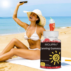 2026 Hot Sale <b>Tanning</b> <b>Gummies</b> Vegan Sunless <b>Tanning</b> Vitamins for Sunkissed Glow Bronze Skin Support 60 <b>Gummies</b> - Product Image 2