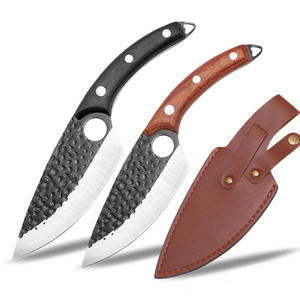 Cuchillo Curvo de Acero Inoxidable <span class=keywords><strong>para</strong></span> Cocina, con Mango de Madera, <span class=keywords><strong>para</strong></span> <span class=keywords><strong>Cortar</strong></span> <span class=keywords><strong>Carne</strong></span> <span class=keywords><strong>Cruda</strong></span> al Aire Libre - Product Image 6