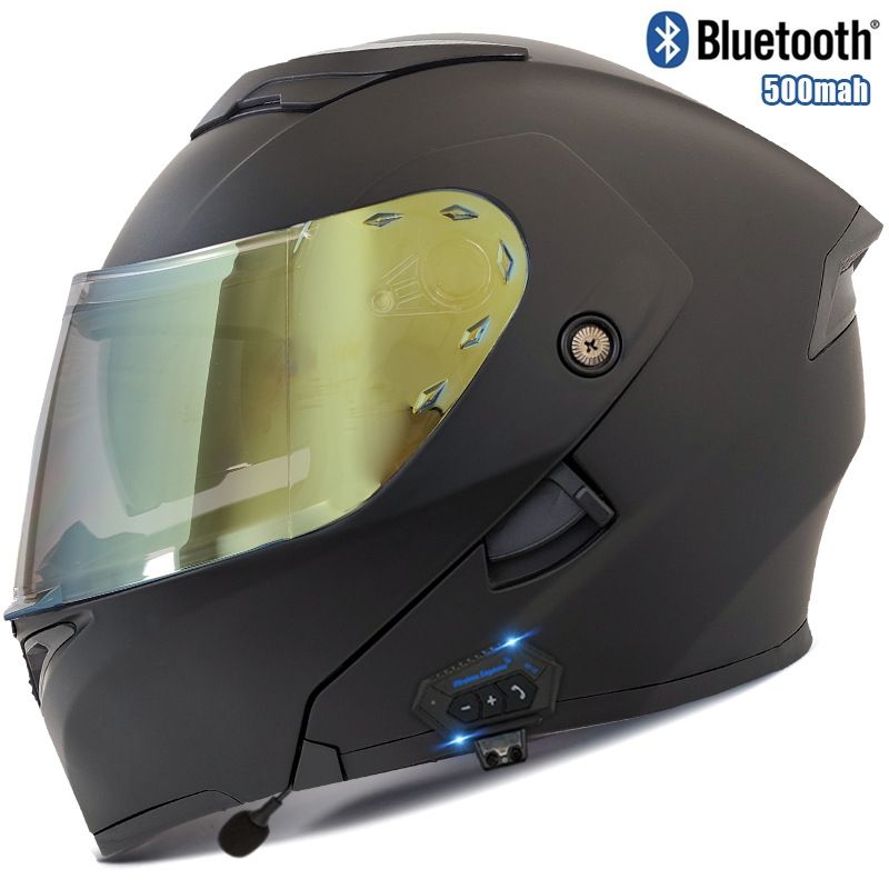 Black Night Vision Gold-Plated Lens + Transparent