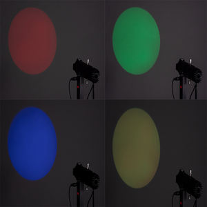 40 Вт Настраиваемый COB LED <span class=keywords><strong>2</strong></span>-в-1 (теплый белый/холодный белый) 2700K-6000K или 4-в-1 RGBL Профессиональный прожектор с зумом для торговых центров, театров и сценического освещения - Product Image 6