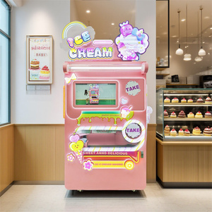 Vente chaude High Tech Distributeur Automatique Centre Commercial Intelligent Entièrement Automatique Écran Tactile Machine À Crème Glacée Molle - Product Image 1