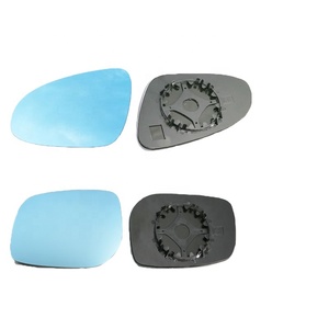 1 Par de Espejos Retrovisores Laterales con Lente de <span class=keywords><strong>Cristal</strong></span> Azul para <span class=keywords><strong>Toyota</strong></span> <span class=keywords><strong>YARiS</strong></span> 2008-2020, Vista Gran Angular, Antideslumbrante, Espejos Retrovisores Calefactables para Automóvil - Product Image 1