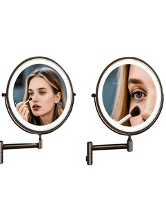 Miroir de maquillage à ventouse pour salle de bain, sans perforation, rétractable, pliable, miroir de beauté mural pour hôtel - Product Image 4