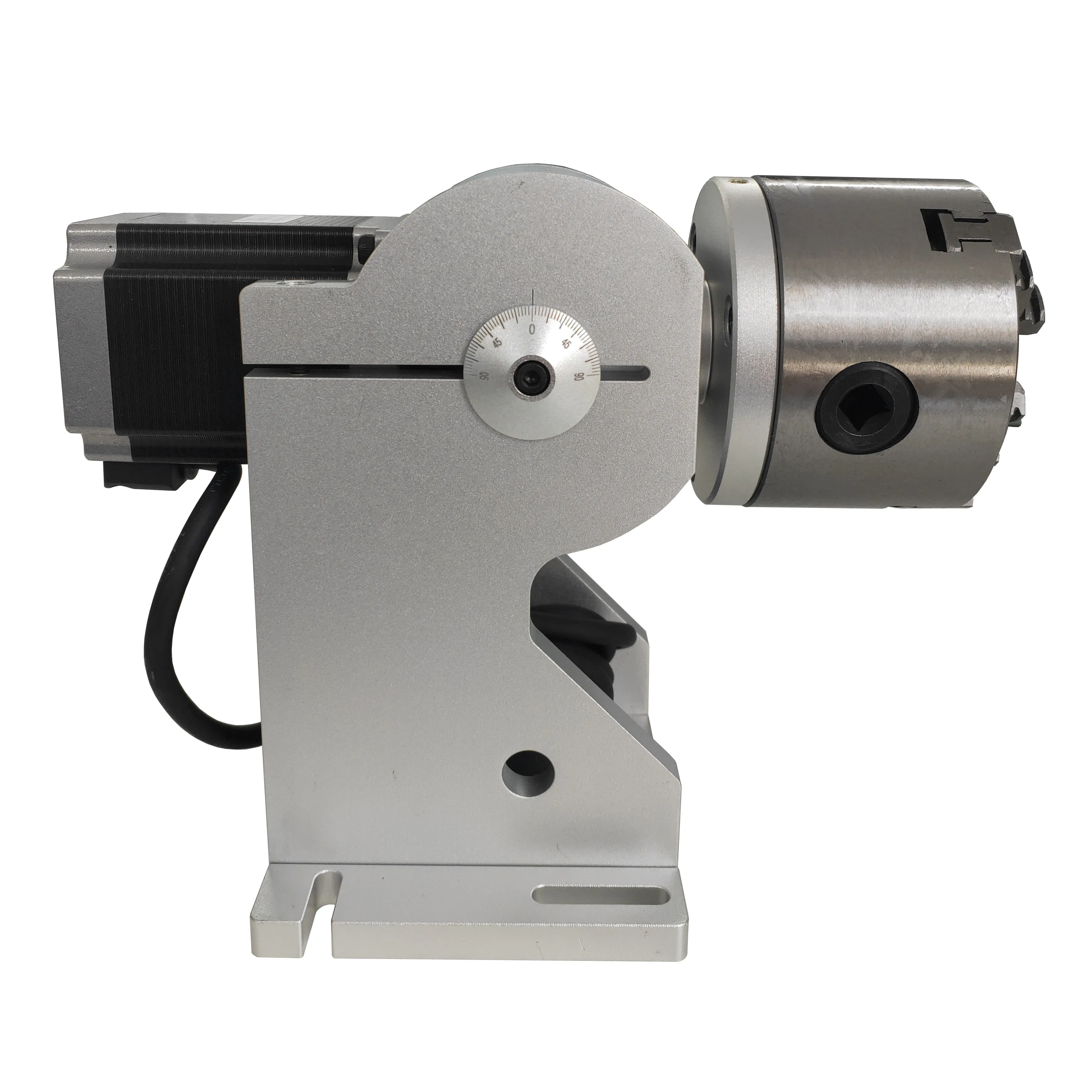 Laser ausrüstung teile ersatzteile von laser kennzeichnung maschine neueste JPT faser laser quelle Rotary chuck Dreh Gerät