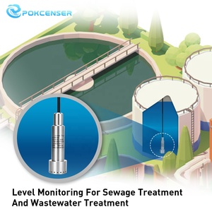 Capteur de niveau d'eau submersible pour <span class=keywords><strong>piscine</strong></span> et eaux usées Pokcenser OEM PWP415 RS485 Modbus 0-5V IP68 en acier inoxydable 316L haute précision - Product Image 5
