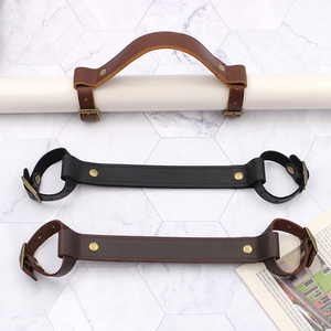 Lève-vélo portable en cuir véritable durable pour cadre de vélo, idéal pour le transport et la détente en extérieur - Product Image 2