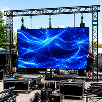 Écran LED intérieur/extérieur P1.9 P2.6 P2.9 P3.91 500x500mm Garantie 5 ans pour toile de fond de scène et concert