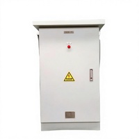 Armoire de distribution secondaire IP54 d'usine CFD 380V 200A, appareillage basse tension en acier au carbone avec serrure intelligente, finition RAL7035 en poudre