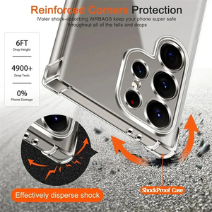 Funda Protectora Transparente de TPU Ultrafina y Flexible de 1.5mm Resistente a Arañazos <span class=keywords><strong>para</strong></span> Samsung Galaxy S26 S25 S24 S23 <span class=keywords><strong>S22</strong></span> <span class=keywords><strong>Ultra</strong></span> Plus - Product Image 5