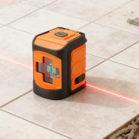 Niveau laser rouge durable à 2 lignes - Niveau laser - Conçu pour une utilisation domestique en bricolage