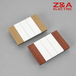 Interrupteur mural à écran plat et prise sans cadre certifié CE de la série P de l'Italie américaine pour la vente en gros-ZA Electric - Product Image 3