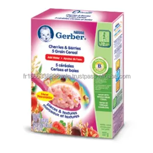 Gerber Baby Cereal 2nd Foods, Grain & Grow, multigrano, 8 onzas (paquete de 6)