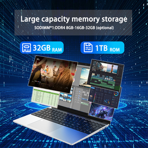 Laptop Celeron Nueva de 15.6 Pulgadas con Pantalla LCD 1920x1080, SSD, Teclado en Inglés, Venta al Por Mayor, Nueva Llegada 10/11 - Product Image 2