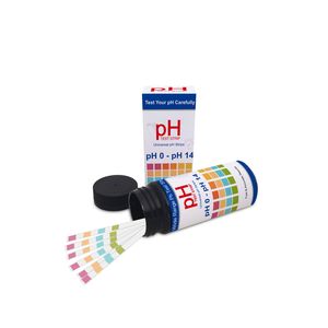 แผ่นทดสอบค่า <span class=keywords><strong>pH</strong></span> แบบสากลขายดีที่สุด ช่วงเต็ม 0 - 14 สำหรับการวัดความเป็นด่างและเป็นกรด - Product Image 6