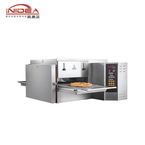 Forno Elettrico Portatile Completamente Automatico per Pizza e Hamburger, Certificato CE, con Termostato Regolabile e Protezione da Surriscaldamento - Product Image 1