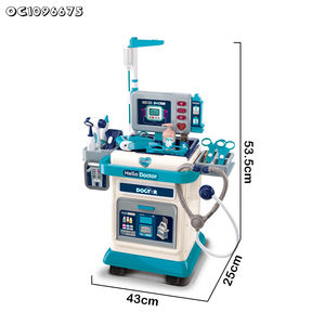 おもちゃキット医療用キッズのふりをする軽い音で面白い教育ドクターカート - Product Image 6