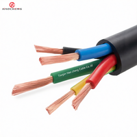 Câble en caoutchouc flexible à âme en cuivre YZ 300/500v, 3 conducteurs, 1,5-10 mm²