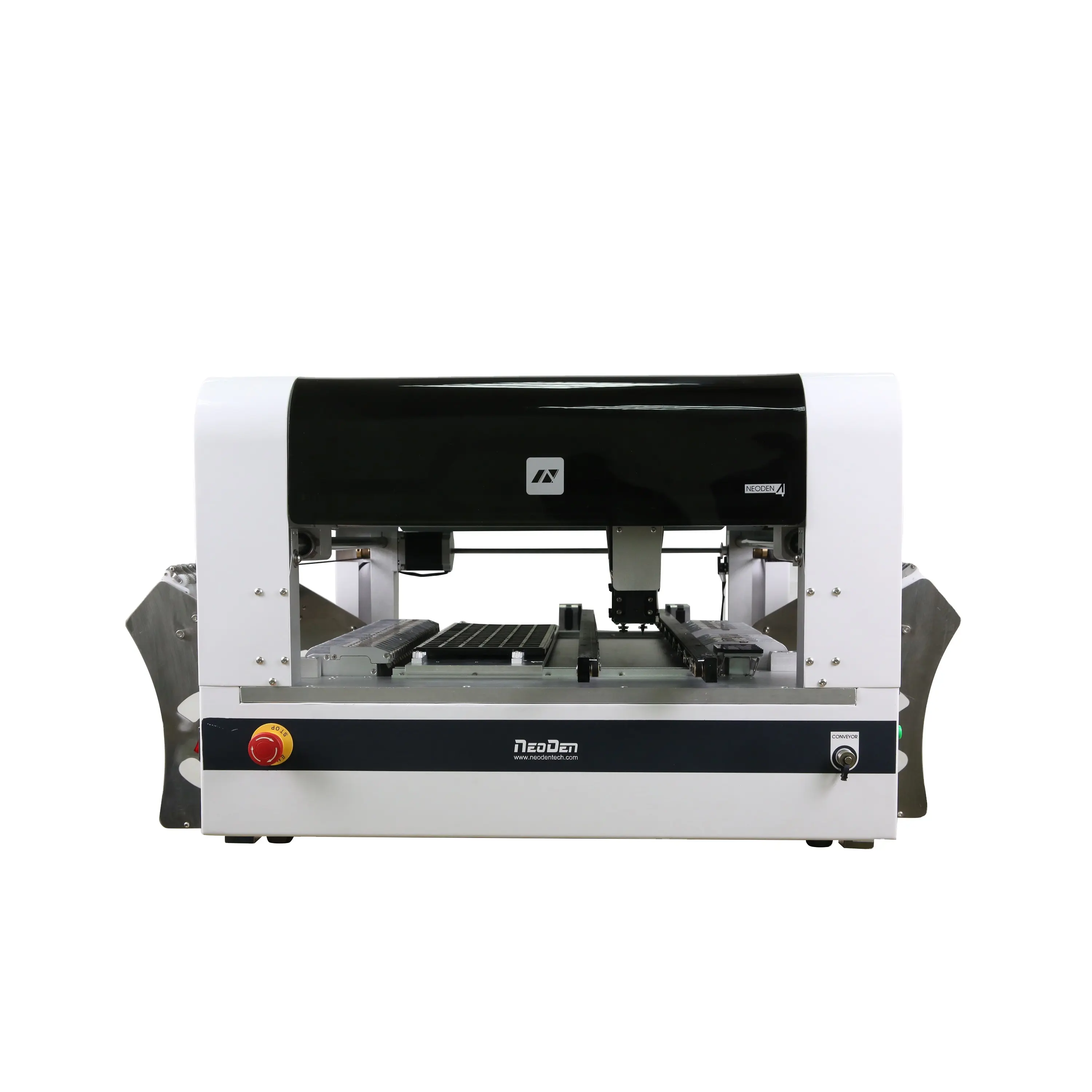 NeoDen 4 SMT Pick   Place Machine Chips Mounter with 4 Heads TUV CE 2 Years Free Warranty for Prototyping