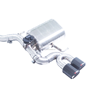 Système d'échappement sportif Catback Valvetronic avec silencieux, compatible avec Land Rover Range Rover 5.0L V8 L405 SUS304 2013-2019