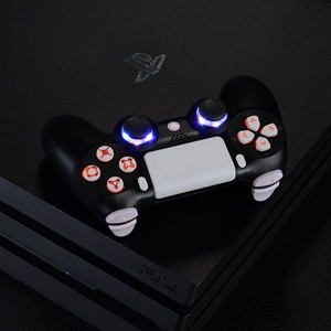 EXtremeRate Game Accessories Illuminated Dpad Thumbstick Trigger Home Face Button Joystick <b>Flash</b> <b>Light</b> Led Kit for PS4 Slim Pro - Product Image 6