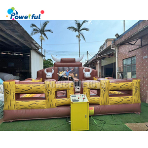Máquina de <span class=keywords><strong>Toro</strong></span> Mecánico Inflable Gigante de PVC de 5m, Simulador de Montar Ajustable, Juegos Mecánicos Crazy Rodeo, Precio de Fábrica - Product Image 3