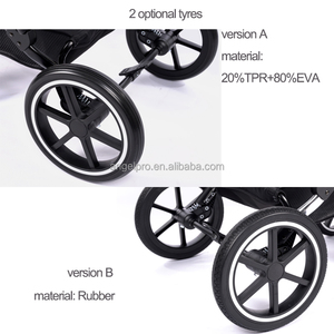 Vente directe d'usine, prix bas, poussette 3 en 1 pour bébé, porte-bébés pour nouveau-né, poussette chariot personnalisée avec siège <span class=keywords><strong>auto</strong></span> pour bébé - Product Image 3