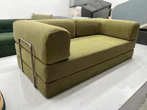 <span class=keywords><strong>Divano</strong></span> <span class=keywords><strong>Letto</strong></span> Modulare in Corduroy di Alta Gamma, Moderno Set Pieghevole in Acciaio Inossidabile Compresso Sottovuoto per Soggiorno di Piccoli Appartamenti - Product Image 1