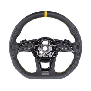 S-line พวงมาลัยหนังเต็มรูปแบบสำหรับ <span class=keywords><strong>Audi</strong></span> R8 ttrs C6 C7 S7 S4 A4 B8 RS3 SQ5 S5 B9 A6 C8 A3 <span class=keywords><strong>2018</strong></span> - Product Image 6